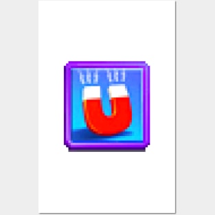 Red Magnet Sprite Posters and Art